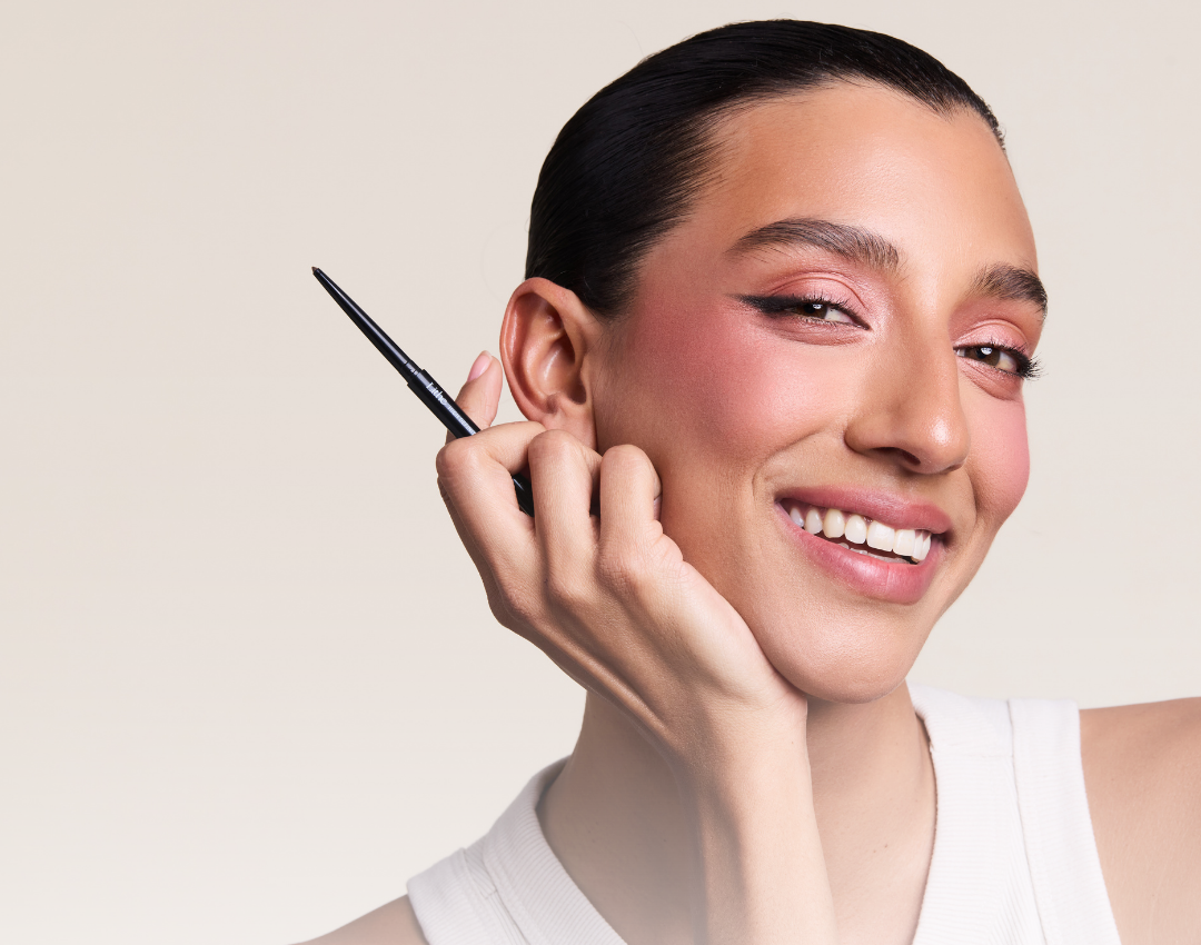 Meet the gel eyeliner with a built-in angled brush.