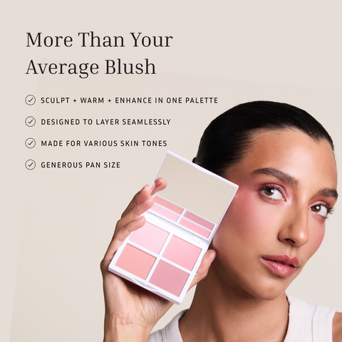 Sunset Blush Palette | Matte 4-Tone Blush – Lithe Beauty