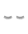 Lithe Lashes Mini Lashes lash style named M1 - Mini Round, a product image displaying the lash pair on its own, floating on a white background and zoomed in, highlighting how beautiful and natural looking the false eyelashes look.