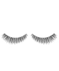 Lithe Lashes Nude Collection lash style named N2 Minimally Round, a product image displaying the lash pair on its own, floating on a white background and zoomed in, highlighting how beautiful and natural looking the false eyelashes look. 